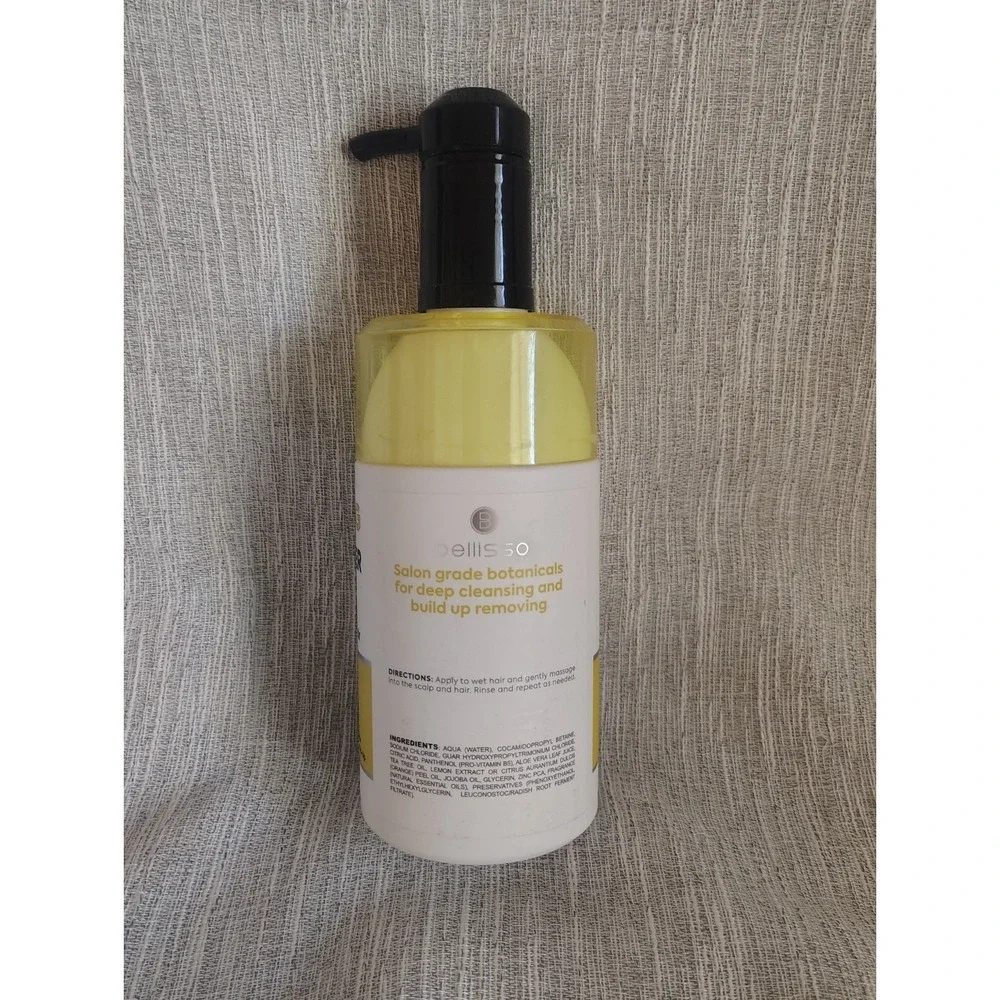 Bellisso Clarifying Hair Conditioner 16oz Sulfate Free Detox Oily Scalp Care NEW